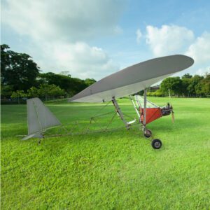 Legal Eagle XL Ultralight Plane in White Color